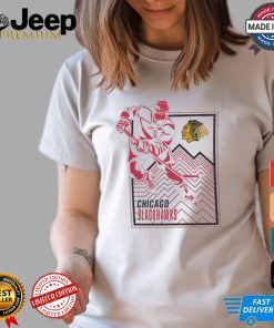 downloadChicago Blackhawks Starter White Player Grid T Shirt