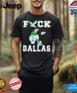 Philadelphia Eagle shit on Dallas Cowboys helmet toilet shirt