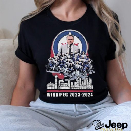 Winnipeg Jets Players Names 2023 2024 T Shirt