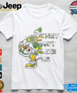 Oregon Ducks Their Team Not Like Us Mascot Shirt