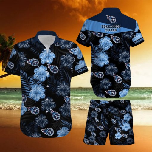 Tennessee Titans NFL Football Summer Beach Team Hawaiian Shirt And Short For Men Women Gift