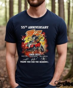 Zz Top 55th Anniversary 1969 2024 T Shirt