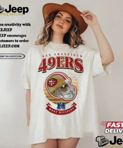 fg faithful gear francisco 49ers san n west division shirt