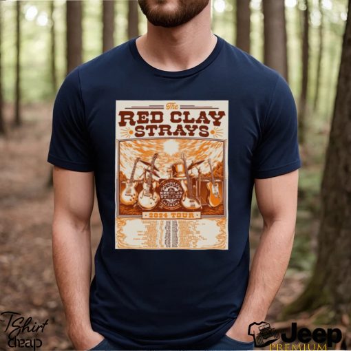 The Red Clay Strays Mobile Alabama 2024 Tour Dates Poster Shirt