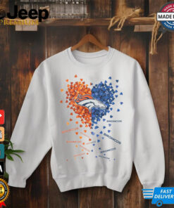 Denver Broncos Heart Shirt