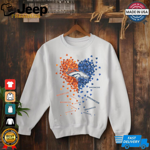 Denver Broncos Heart Shirt