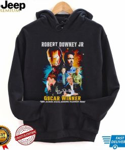 Robert Downey Jr Oscar winner signature shirt