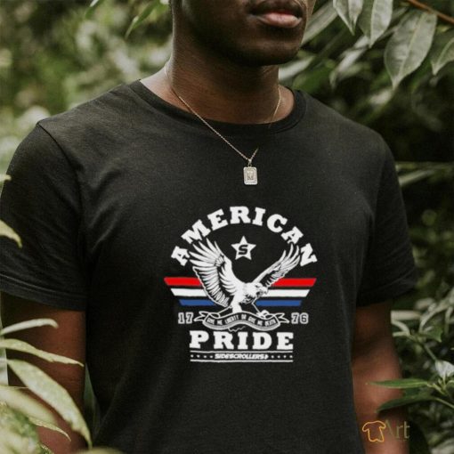 Official American Pride Side Scroller Podcast Shirt