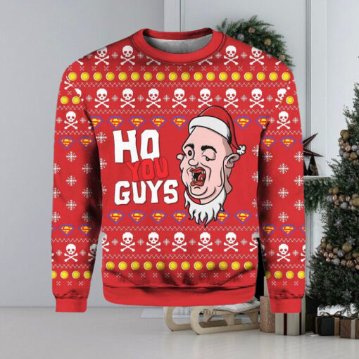 The Goonies Ho You Guys Ugly Christmas Sweater