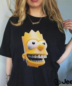 Bart Simpson big face graphic shirt