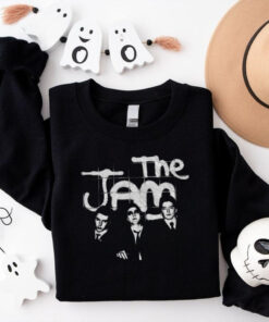 he Jam B&W Group Shot Black T Shirt