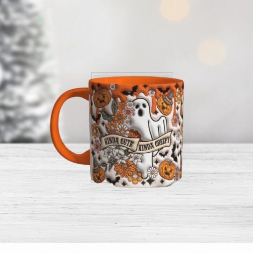 inda Cute Kinda Creepy Inflated Mug Wrap