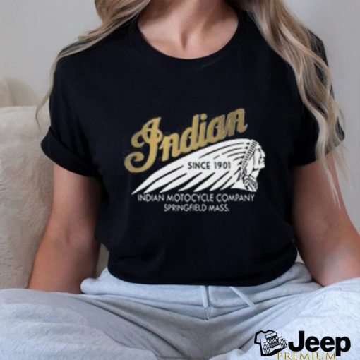 indian since 1901 indian motocycle company springfield mass american indian american shirt