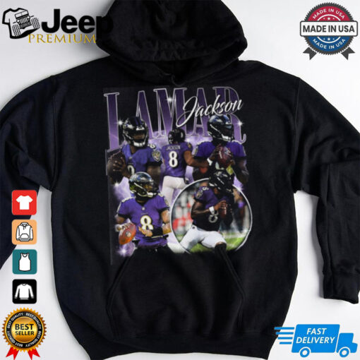 intage 90s Graphic Style Lamar Jackson shirt