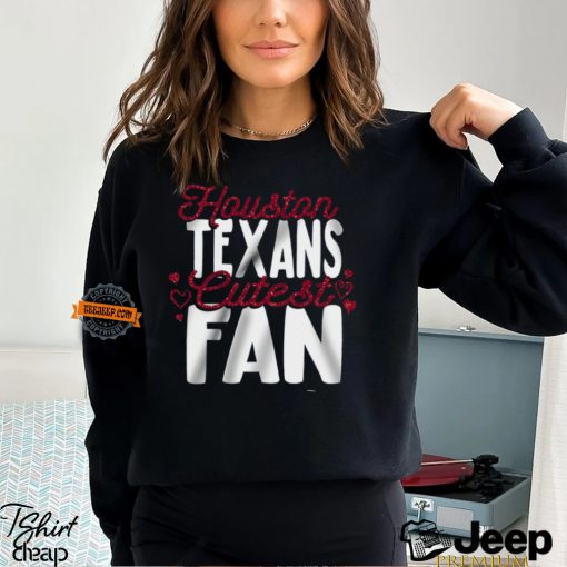 irls Youth 5th & Ocean by New Era Heather Navy Houston Texans Cutest Fan Shirt