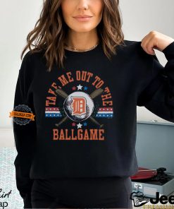 Detroit Tigers Take Me Out To The Ballgame Shirt