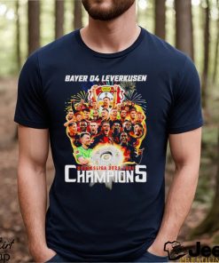 Bayer 04 Leverkusen Bundesliga 2023 2024 Champions shirt