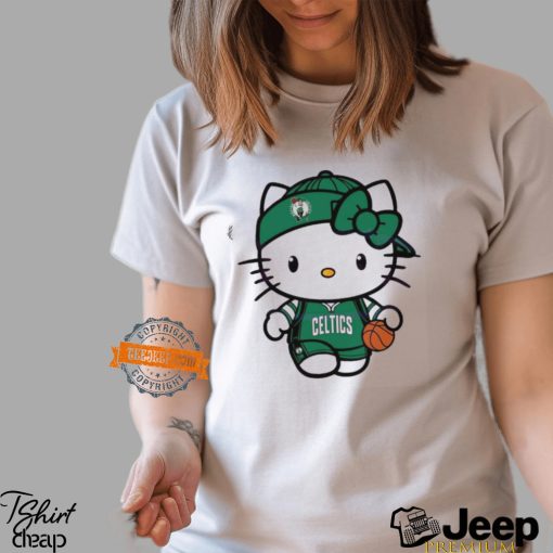 Hello Kitty Boston Celtics NBA Basketball Shirt