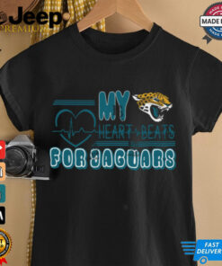 jacksonville Jaguars heart Beats shirt