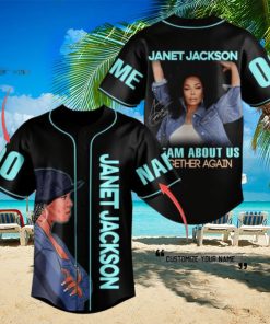 janet jackson dream about us together again custom baseball jerseys