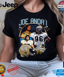 joe Anoa’i Georgia Tech Yellow Jackets football vintage shirt