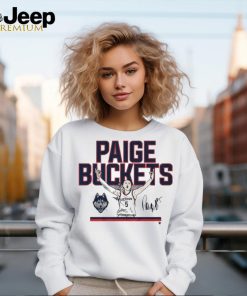 Uconn Basketball Paige Bueckers Buckets Signature Shirt