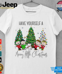 Snoopy and friends have yourself a merry little Christmas shirt