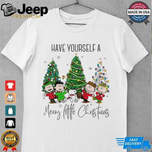 Snoopy and friends have yourself a merry little Christmas shirt