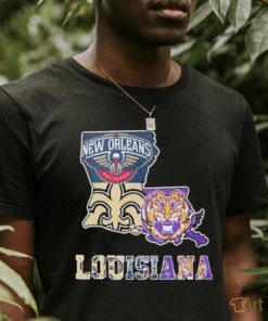 Official Louisiana Sports Teams Logo 2024 Shirt