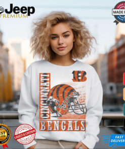 Cincinnati Bengals Helmet Dash T Shirt