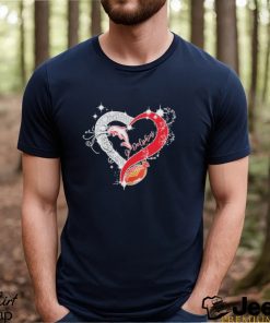 Miami Dolphins Go Dolphins Diamond Heart Shirt