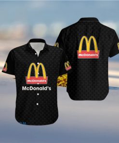 mcdonald’s Resort Hawaiian Shirt Brands Logo Summer Aloha Men And Women