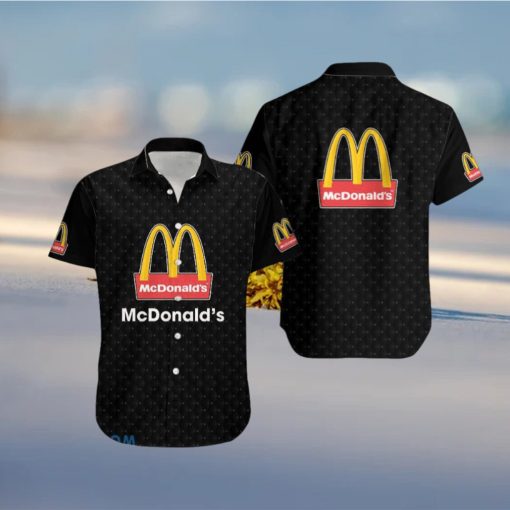 mcdonald’s Resort Hawaiian Shirt Brands Logo Summer Aloha Men And Women