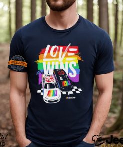 NASCAR Checkered Flag Sports Love Wins Pride Shirt