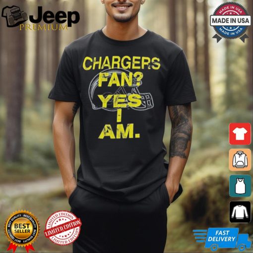 San Diego Chargers, Chargers Fan, Yes I Am T Shirt