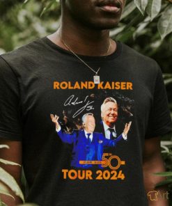 Roland Kaiser 50 Jahre 50 hits Tour 2024 shirt