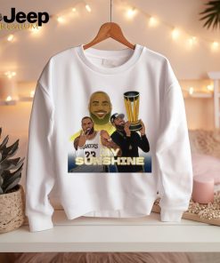 Los Angeles Lakers LeBron James 23 my sunshine cartoon shirt