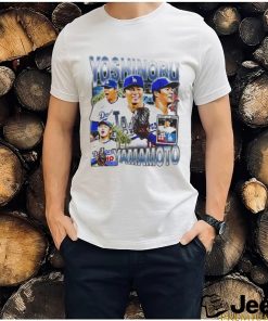 oshinobu Yamamoto MLB Players Los Angeles Dodgers vintage shirt