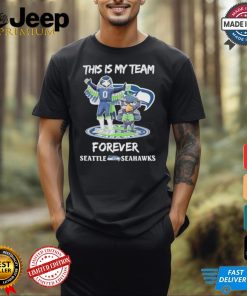 Official Seattle Seahawks Mascot This Is My Team Forever Shirt