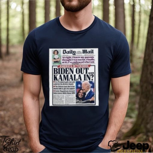 Daily Mail Biden Out Kamala In Shirt