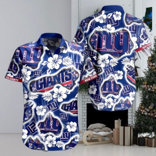 New York Giants Nfl Habicus And Island Special Design Hawaiian Shirt