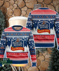 Samuel Adams Boston Lager Ugly Christmas Sweater