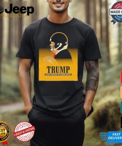 Official Pittsburgh Steelers Donald Trump 2024 Iron Steel T Shirt