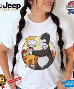 The Simpsons why you little kong cartoon shirt