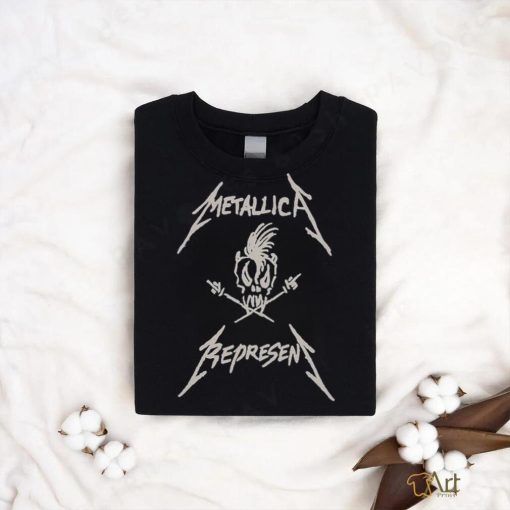 represent x metallica shirt