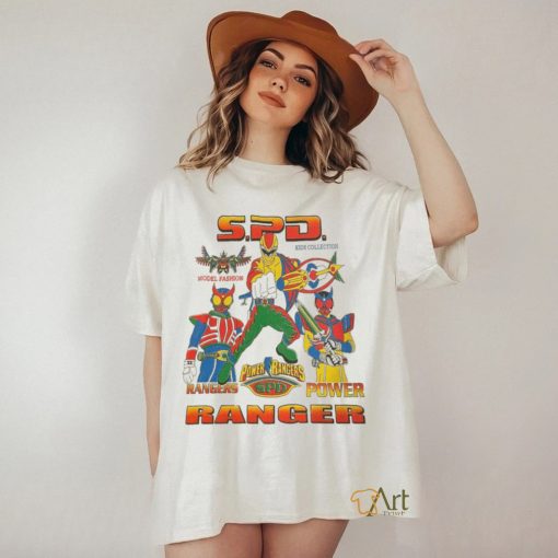 s.pd. kids collection model fashion power rangers shirt