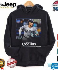 Design Aaron Judge 1000 Hits shirt