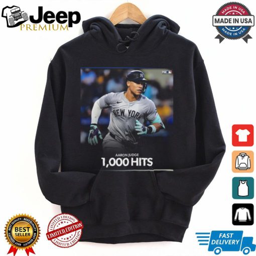 Design Aaron Judge 1000 Hits shirt