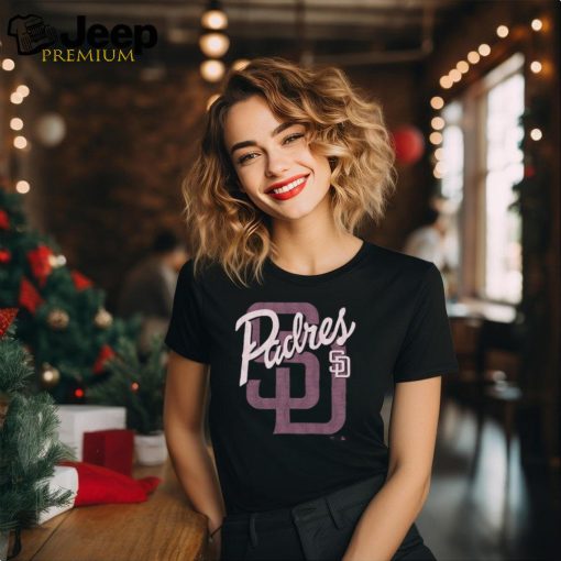 san diego padres dopamine tradition vintage ’47 tubular boyfriend tee  shirt