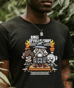 Rings And Fellowships Fantasy Role Playing Game Shirts